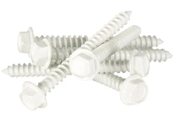 REGAL 2.5" LAGS 24/PKG WHITE - Kilrich Building Centres