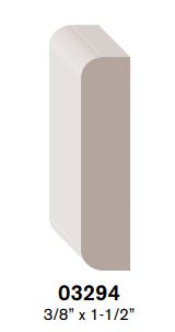 MP3294 Primed FJP Burlap
3/8" x 1-1/2" x 14' ALEXANDRIA - Kilrich Building Centres