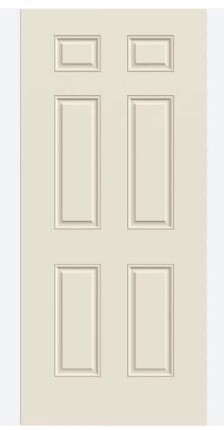 31-3/4" x 79" x 1-3/4" N300 STEEL EXTERIOR SLAB (DOUBLE DRILLED & HINGE-PREPPED) - Kilrich Building Centres