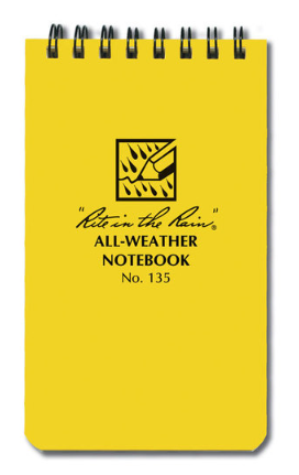 "RITE IN THE RAIN" ALL-WEATHER NOTEBOOK (100 PAGES) - Kilrich Building Centres