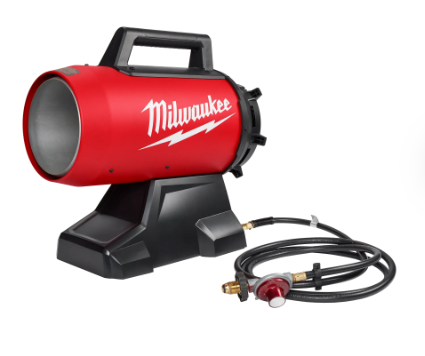 MILWAUKEE M18 FUEL PROPANE HEATER w/ 15' HOSE - Kilrich Building Centres