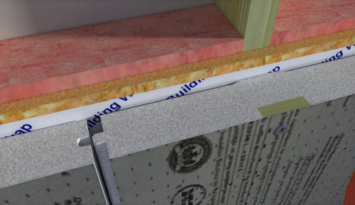 Main 3 - 4' x 8' - 4" QUIK-THERM AIR DRY CONNECT - TYPE II T&G PERFORATED RIGID FOAM INSULATION (16" o/c) -