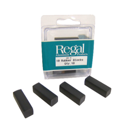 REGAL Rubber Blocks for Glass 10
per pack - Kilrich Building Centres