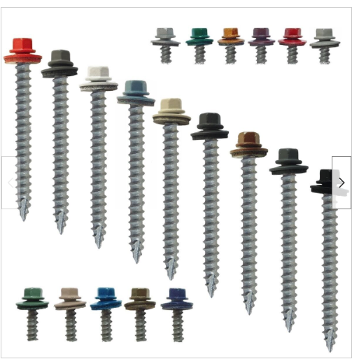 #14 x 2" COLORED SCREWS _______ - Kilrich Building Centres