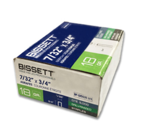 Main 2 - SX5035 SERIES 3/4" STAPLE 5M
GALV. 10/CASE -