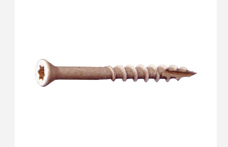 GRABBER 2-1/4" #7 TRIM-HEAD BROWN ACQ SCREW - GRABBERGARD® COATED (5000 PACK) - Kilrich Building Centres