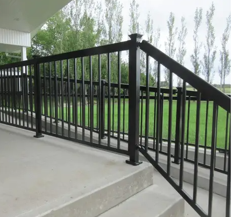 Main 2 - REGAL BLACK WIDE PICKETS FOR 3' -