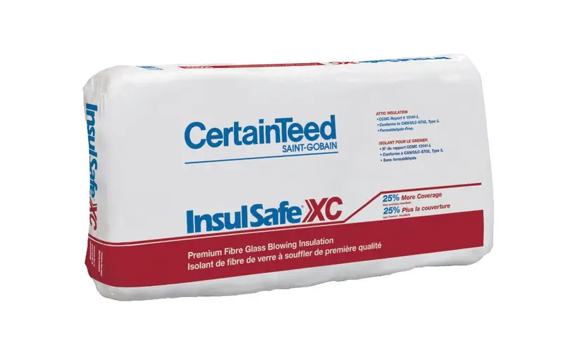 CERTAINTEED INSULSAFE® XC FIBREGLASS BLOW-IN INSULATION - Kilrich Building Centres