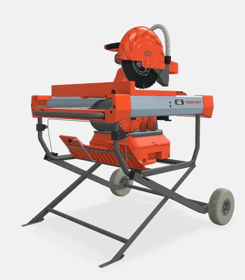 Main 3 - 16.5” Masonry Saw With
Integrated Dust Control System.
Includes 16.5” arrayed diamond
QT combo blade ($249.00 value). -