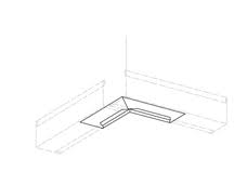 Main 2 - JS-14 DONN 90° T-BAR CORNER CAP -