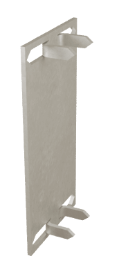 1-1/2" x 3" PROTECTION PLATE - Kilrich Building Centres