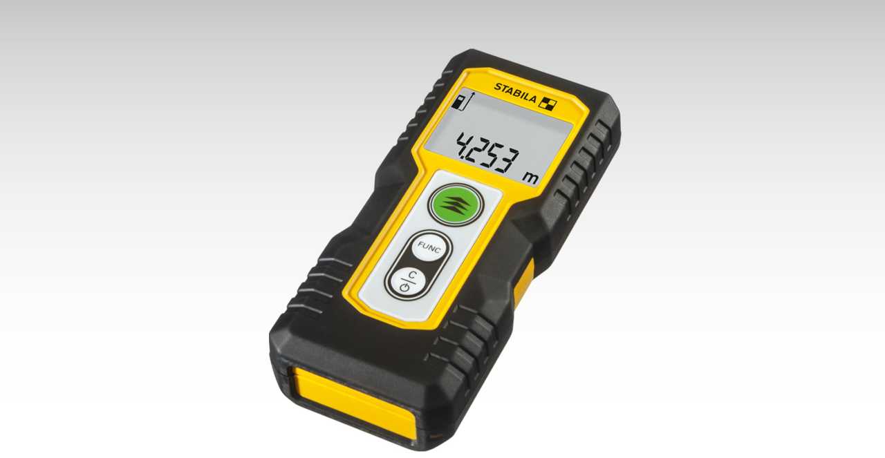 STABILA LD-220 LASER MEASURE w/ 100' RANGE - Kilrich Building Centres