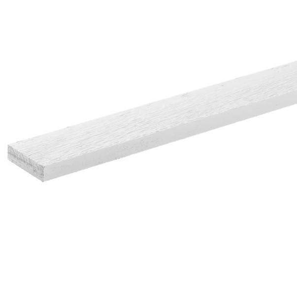 19/32 x 3 - 16' LP EXPERT FINISH CEDAR TRIM - SNOWSCAPE WHITE - Kilrich Building Centres