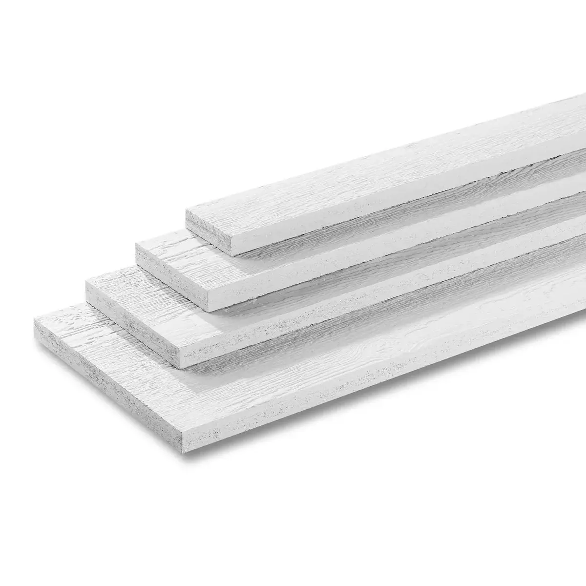 4/4 x 10 - 16' LP EXPERT FINISH CEDAR TRIM - SNOWSCAPE WHITE (3/4" x 9-1/4") - Kilrich Building Centres