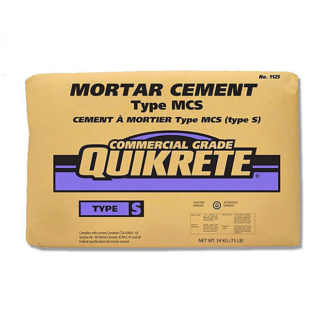 special order only 34KG MORTAR
CEMENT TYPE S - Kilrich Building Centres