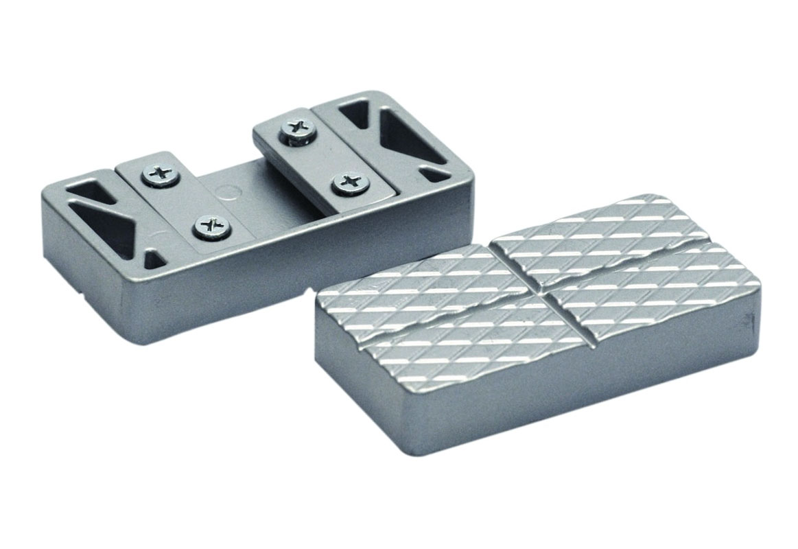 Main 1 - KDS CLAMP WELDING PADS, ALUMINUM
GROOVED PADS/PAIR -