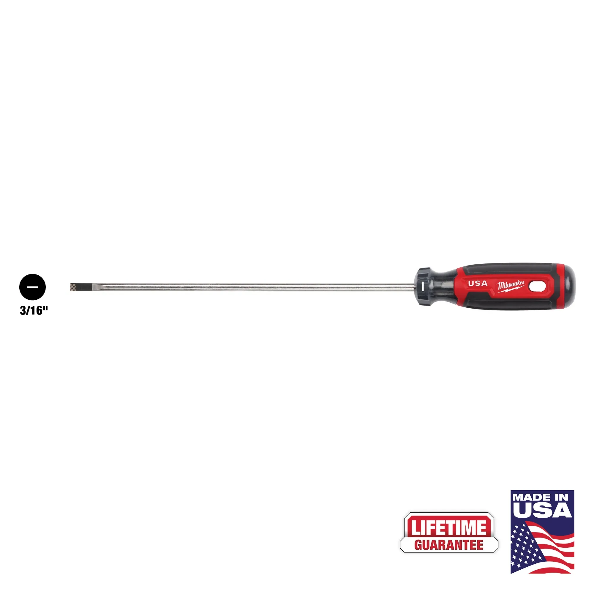 3/16" Cabinet 8" Cushion Grip
Screwdriver (USA) - Kilrich Building Centres