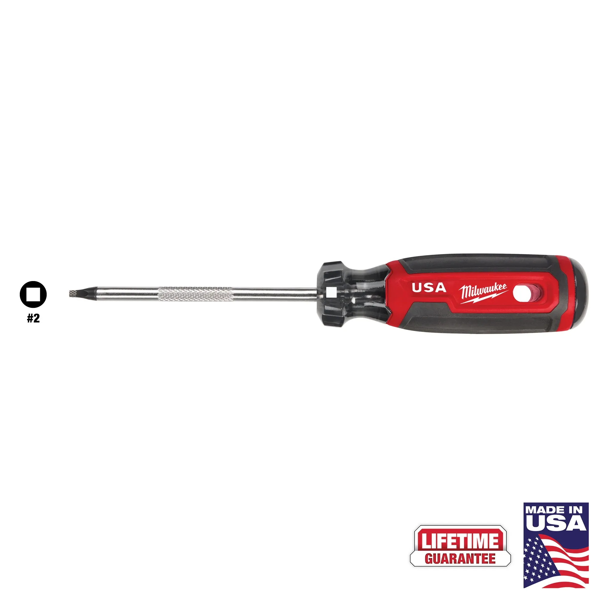 #2 Square 4" Cushion Grip
Screwdriver (USA) - Kilrich Building Centres