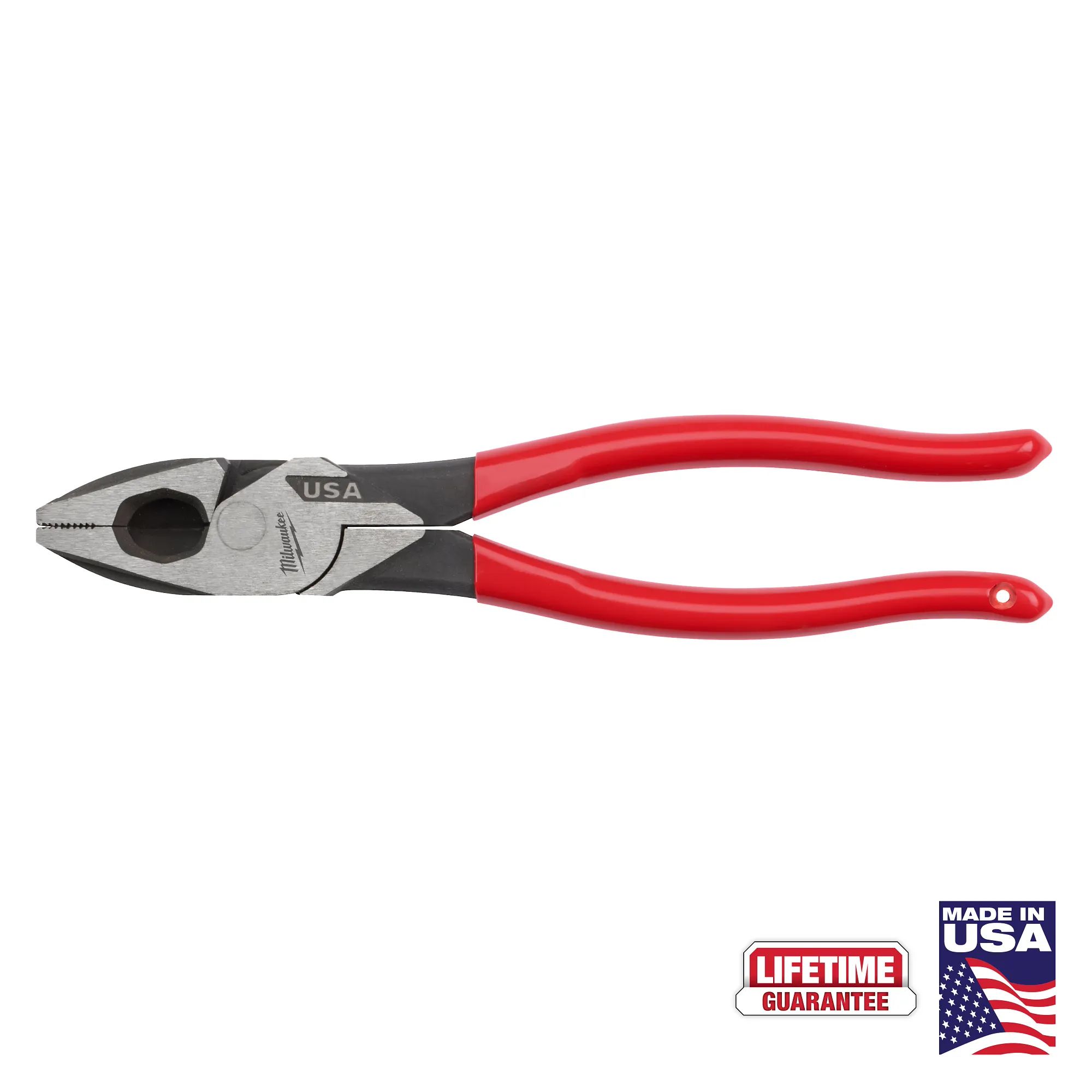 MILWAUKEE 9" LINEMAN'S DIPPED
GRIP PLIERS (USA) - Kilrich Building Centres