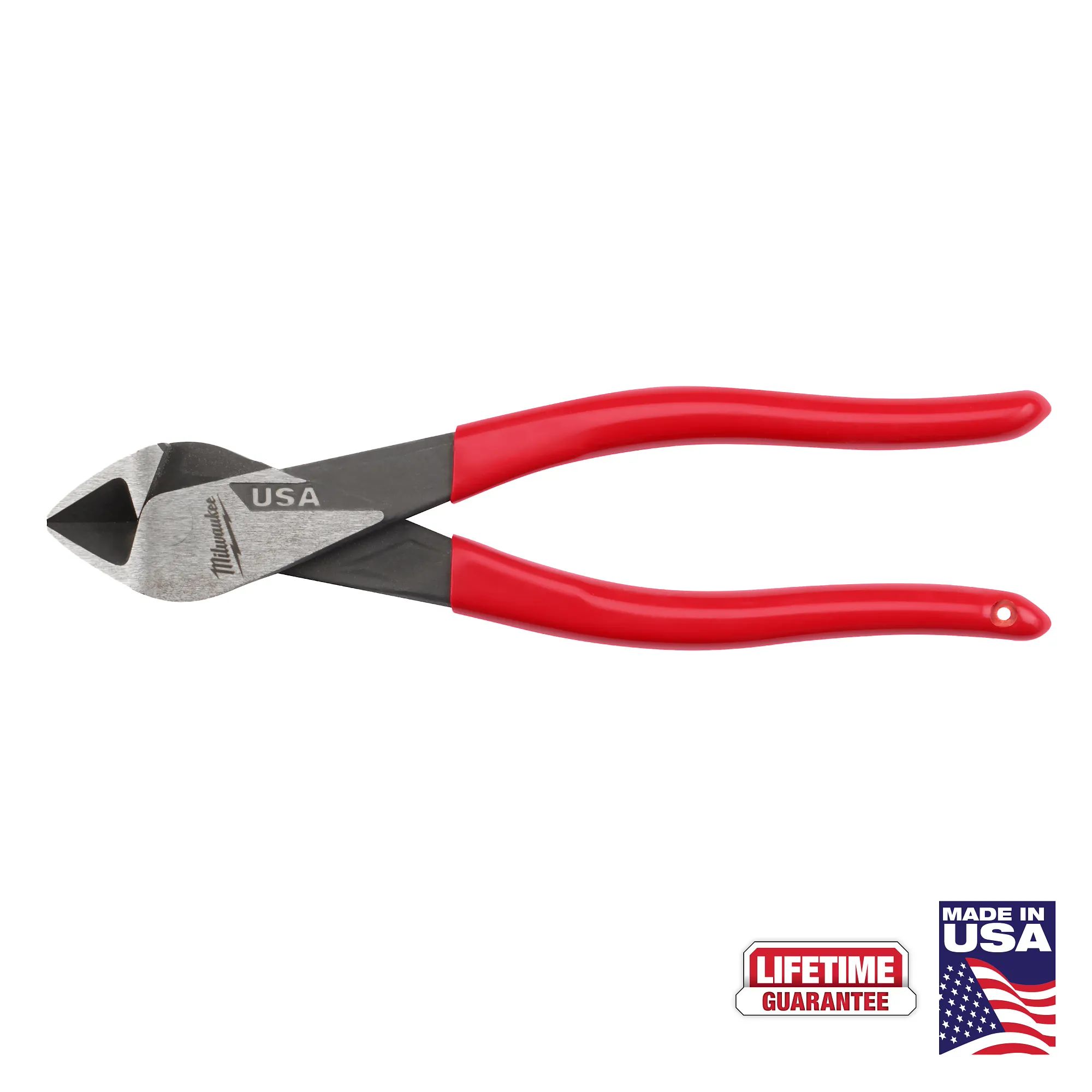 MILWAUKEE 8" Diagonal Dipped
Grip Cutting Pliers (USA) - Kilrich Building Centres