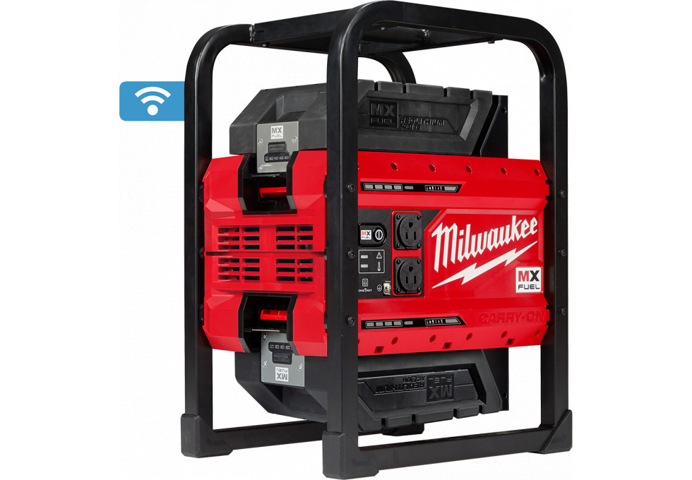 MILWAUKEE MX FUEL CARRY-ON 3600W / 1800W POWER SUPPLY - Kilrich Building Centres