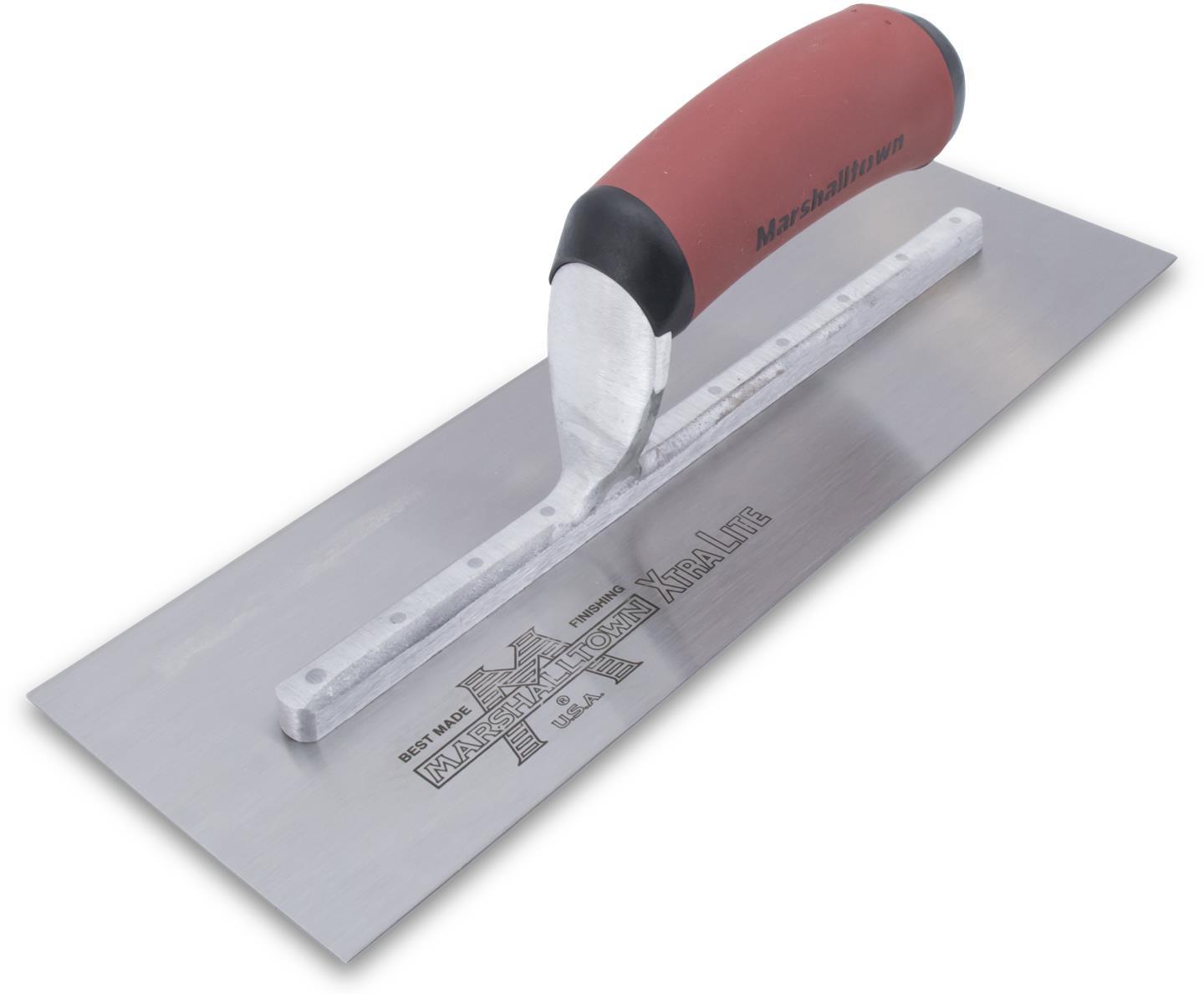 MARSHALLTOWN 12" x 4" FINISH TROWEL w/ DURASOFT HANDLE - Kilrich Building Centres