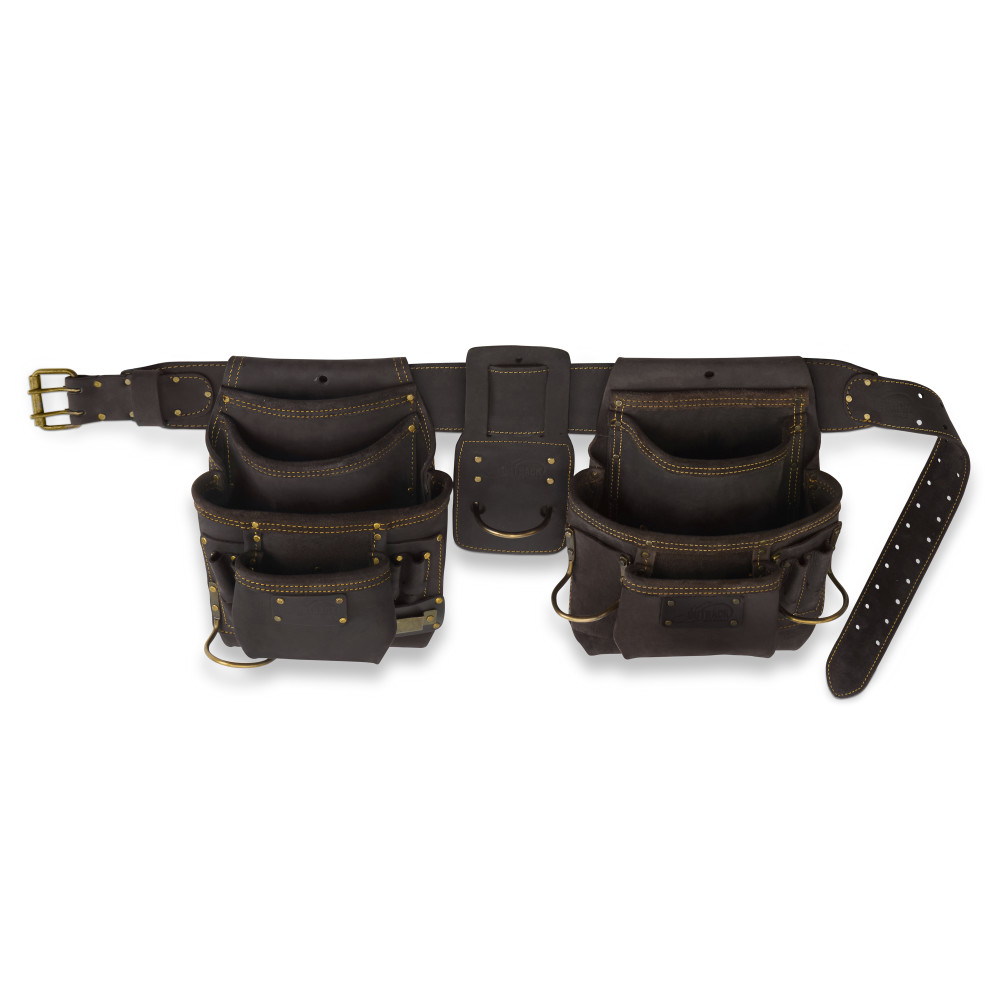 Main 2 - OX PRO OIL-TANNED LEATHER FRAMING RIG w/ SUSPENDERS -