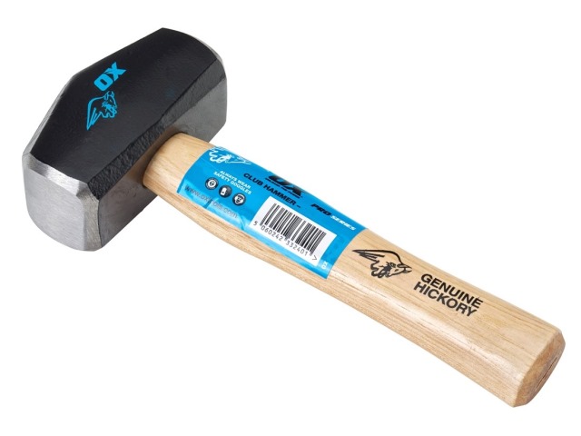 OX PRO CLUB HAMMER w/ HICKORY HANDLE (2.5 lbs.) - Kilrich Building Centres