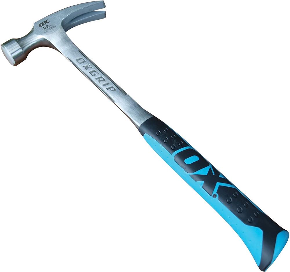 OX PRO FRAMING HAMMER w/ SMOOTH FACE (22 oz.) - Kilrich Building Centres
