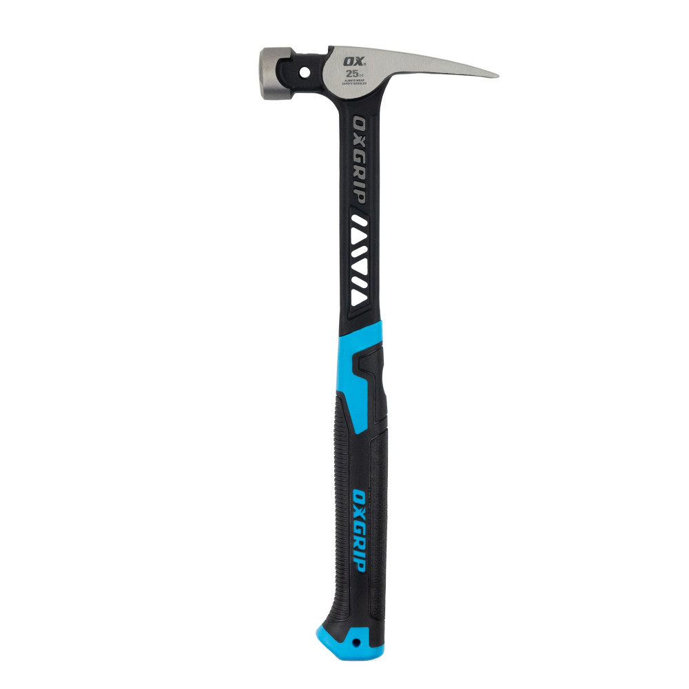 OX PRO ULTRASTRIKE FRAMING HAMMER w/ SMOOTH FACE (20oz. / 560g) - Kilrich Building Centres