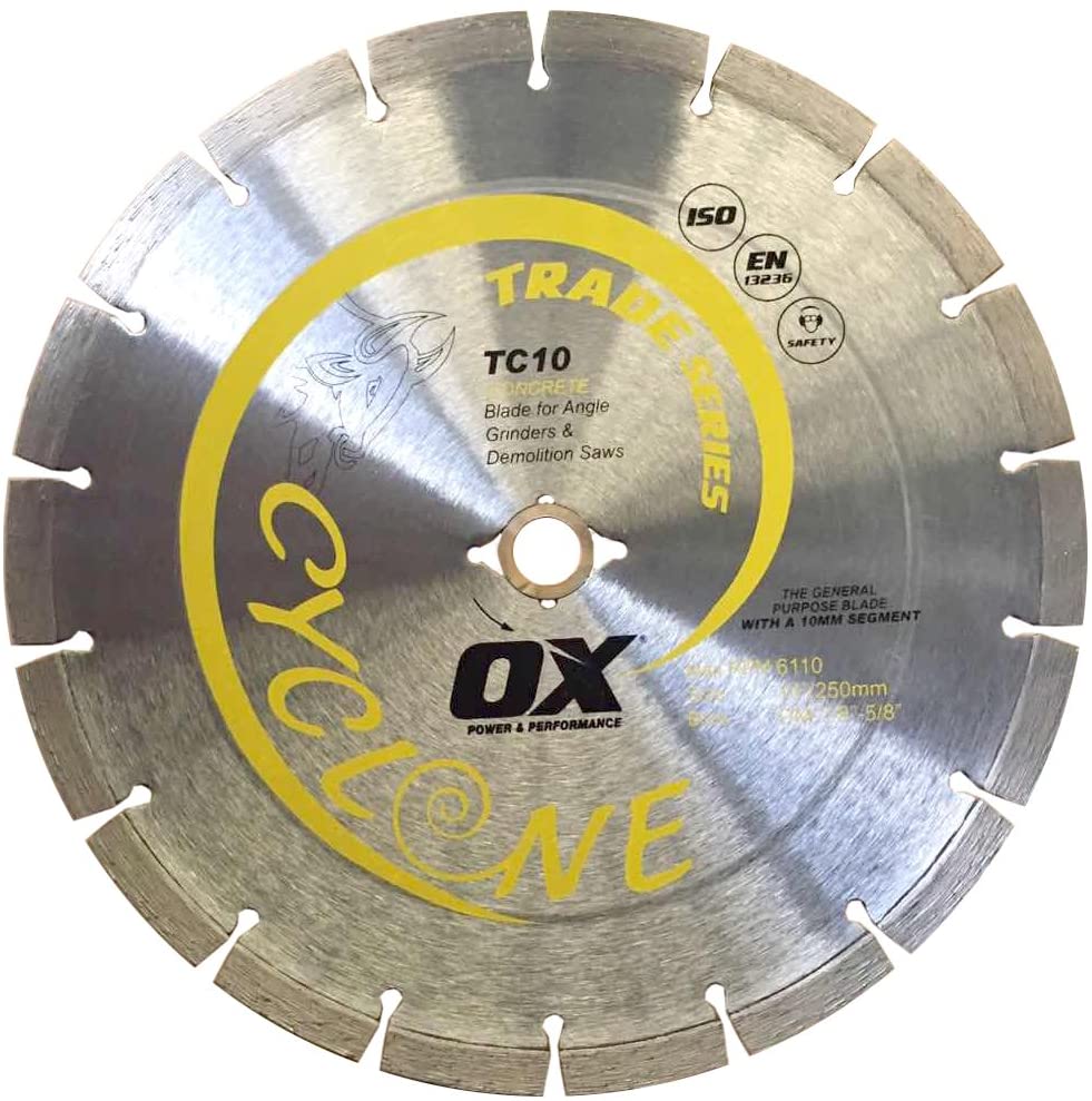 OX TRADE SERIES GENERAL PURPOSE DIAMOND BLADE (10") - Kilrich Building Centres