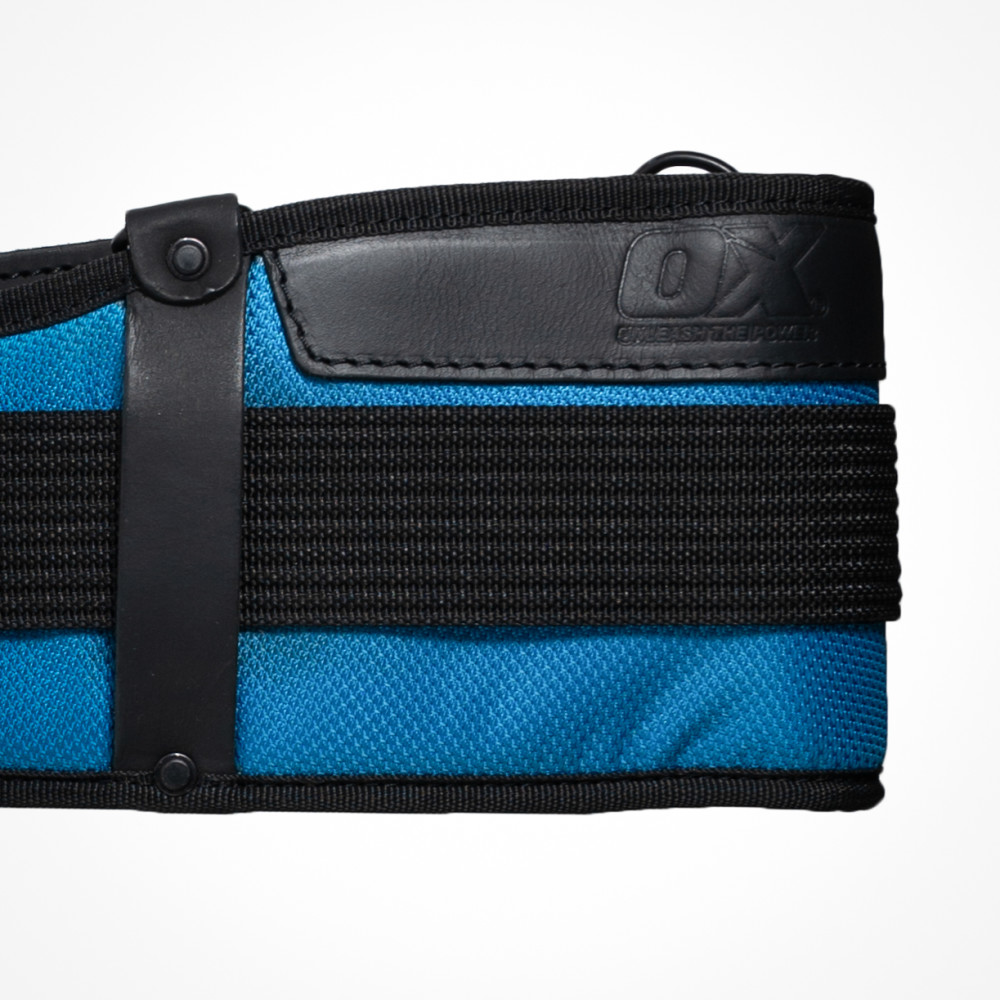 Main 2 - OX ULTIMATE LEATHER & NYLON BACK SUPPORT w/ KEVLAR REINFORCEMENT -