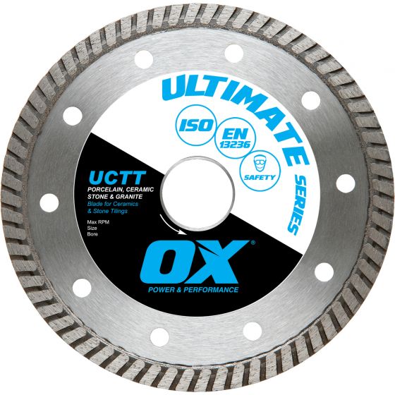 OX ULTIMATE SERIES PORCELAIN, CERAMIC, STONE & GRANITE THIN BLADE (10") - Kilrich Building Centres