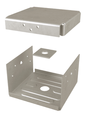 6 x 6 2-SIDED POST ANCHOR - Kilrich Building Centres