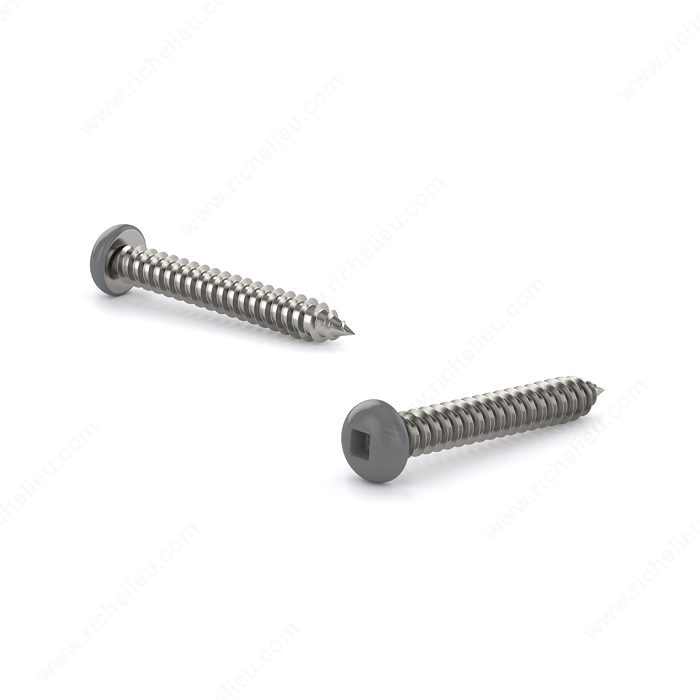 1-1/4" #8 PAN-HEAD PAINTED SCREW - CHARCOAL (100 PACK) - Kilrich Building Centres