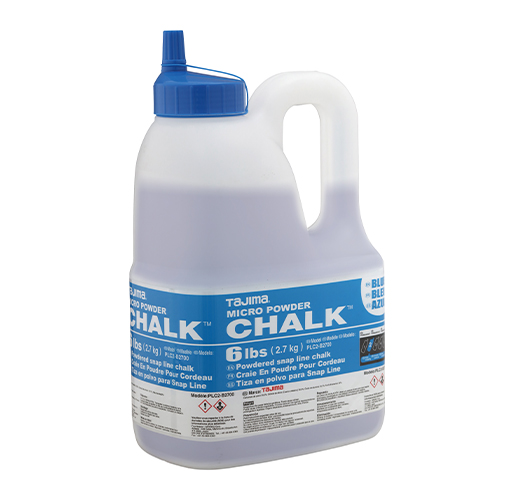 TAJIMA SNAP LINE CHALK BOTTLE - FLUORESCENT BLUE (6 lb.) - Kilrich Building Centres