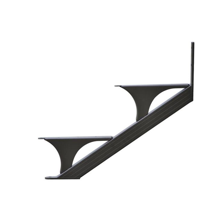 2 STEP STAIR STRINGER SET
(YARD BRONZE) - Kilrich Building Centres