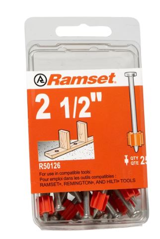 Ramset 2-1/2" Drive Pin - Kilrich Building Centres