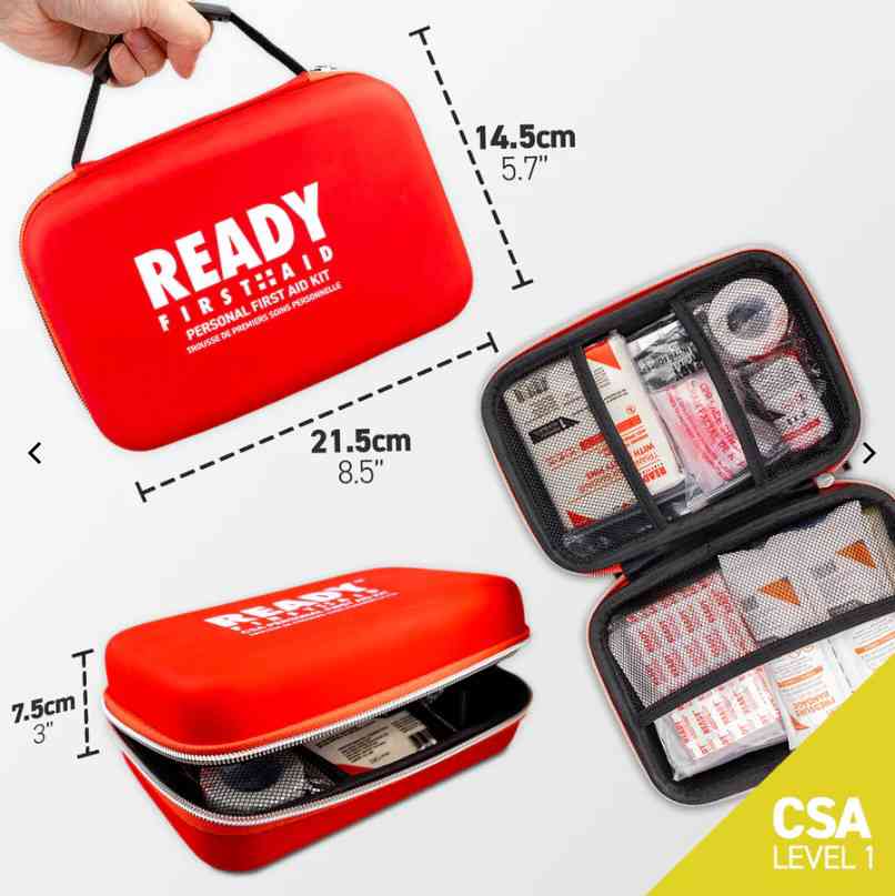 Main 5 - CSA TYPE 1 PERSONAL FIRST AID KIT w/ EVA CASE -
