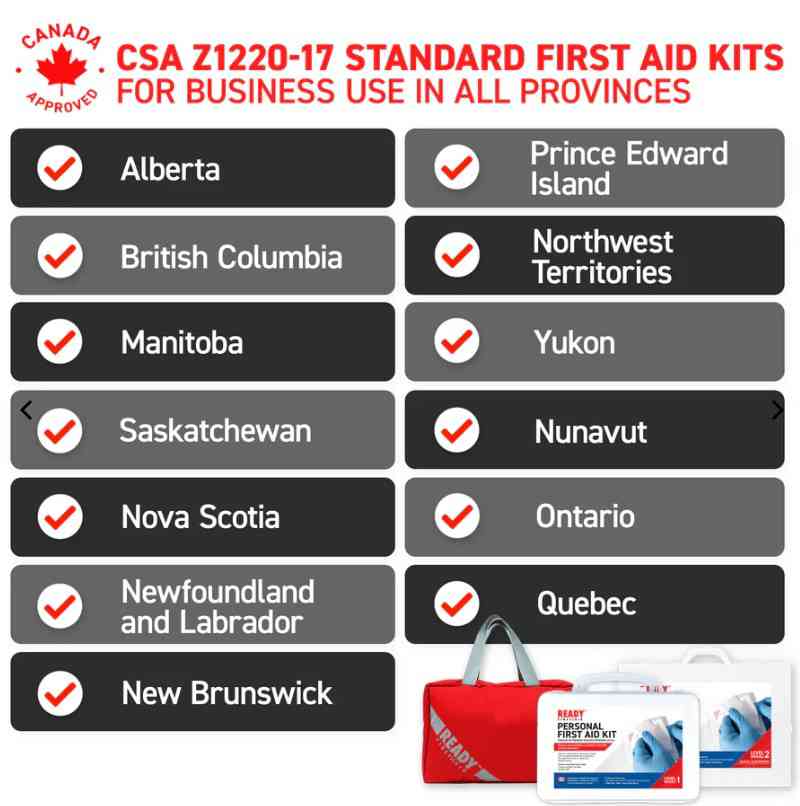 Main 3 - CSA TYPE 3 INTERMEDIATE FIRST AID KIT (51 - 100 WORKERS) w/ METAL CASE -