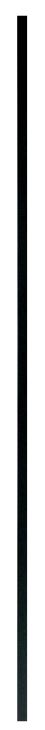 35" STRAIGHT BAR METAL BALUSTER
- MINI TEC BLACK - Kilrich Building Centres