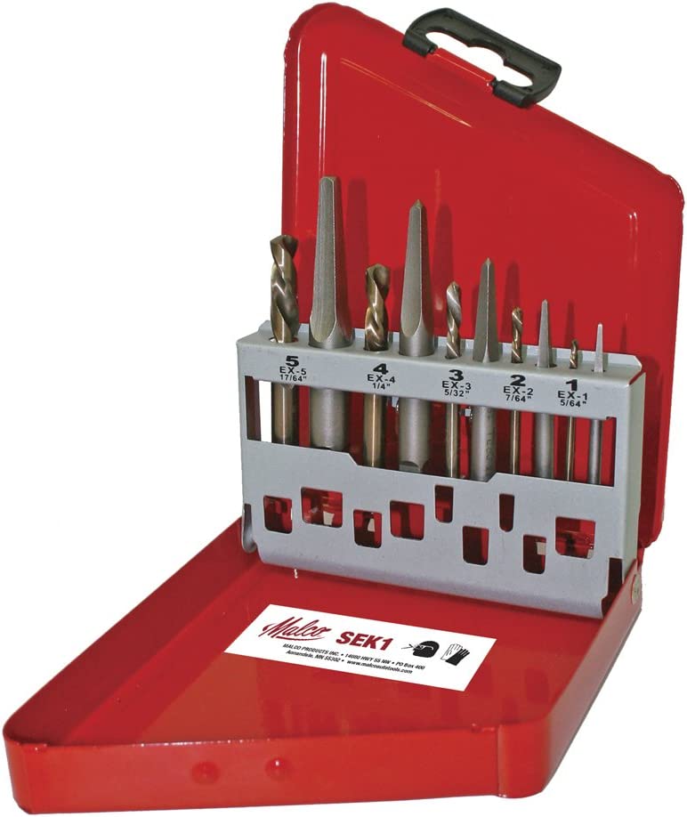 MALCO SCREW EXTRACTOR KIT (10 PIECES) - Kilrich Building Centres