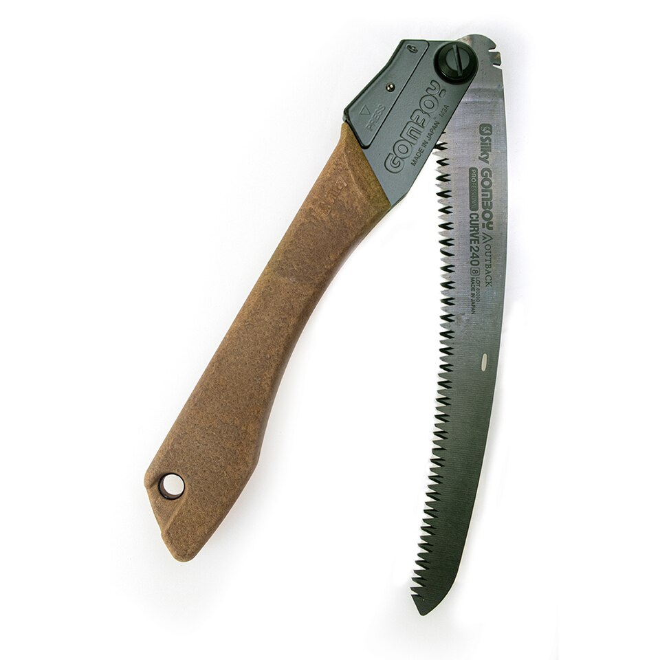 Main 2 - SILKY GOMBOY PROFESSIONAL OUTBACK CURVED FOLDING HAND SAW -