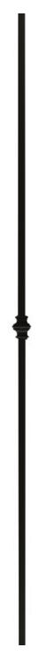 43" SINGLE KNUCKLE METAL
BALUSTER
- MINI TEC BLACK - Kilrich Building Centres