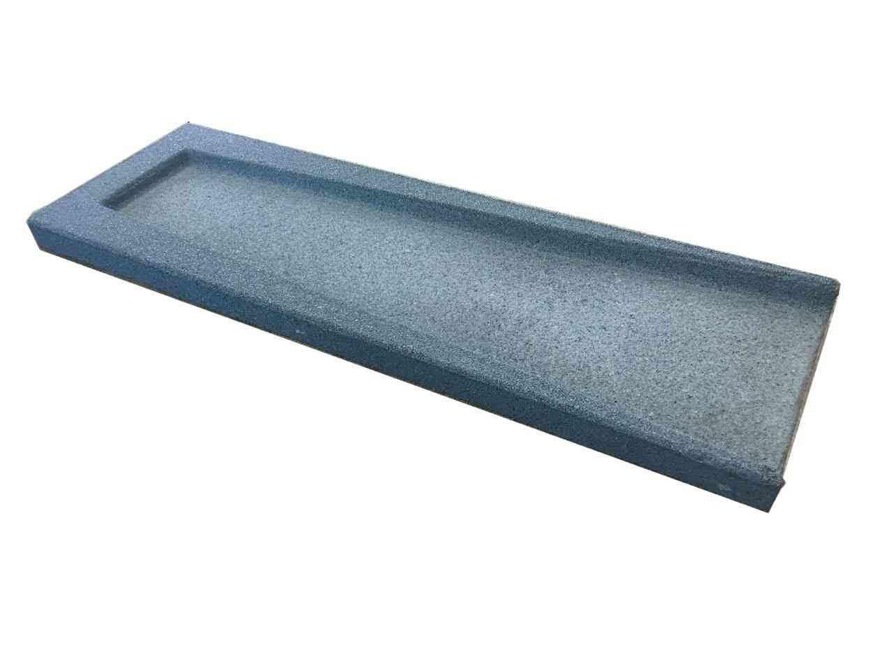 SHERCOM RUBBER SPLASH PAD - GREY (36" x 12" x 1.5") - Kilrich Building Centres