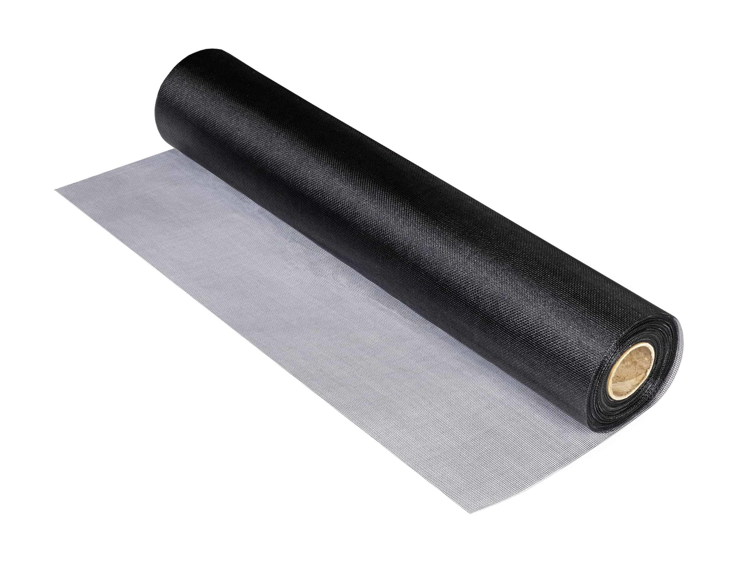 CLIMALOC 24" FIBREGLASS SCREEN - BLACK (100' ROLL) - Kilrich Building Centres