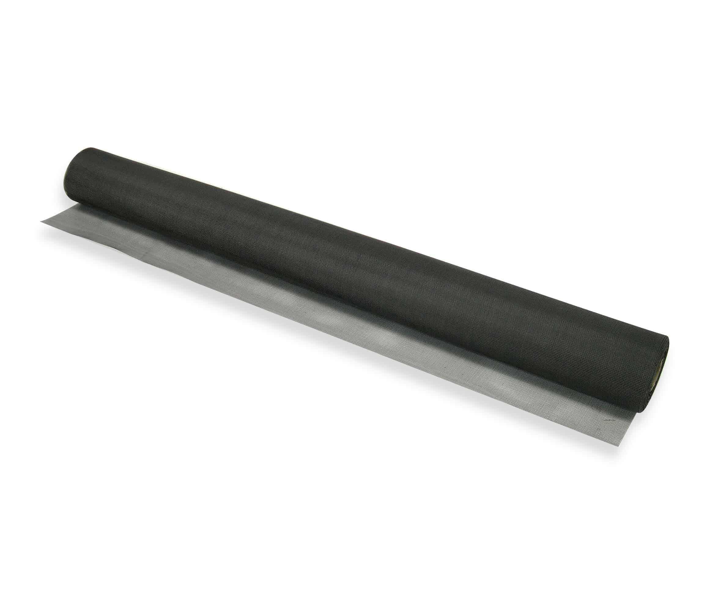 CLIMALOC 48" ALUMINUM SCREEN - BLACK (100' ROLL) - Kilrich Building Centres