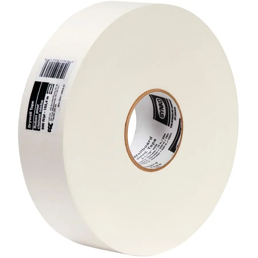 SYNKO DRYWALL TAPE (500' PER ROLL) - Kilrich Building Centres
