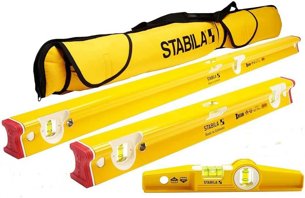 STABILA R-BEAM LEVEL SET & CASE (3 PACK) - Kilrich Building Centres