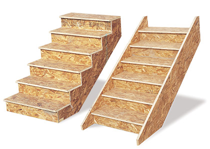 Main 2 - 1" x 11.5" x 12' OSB BULLNOSE
STAIR TREAD -